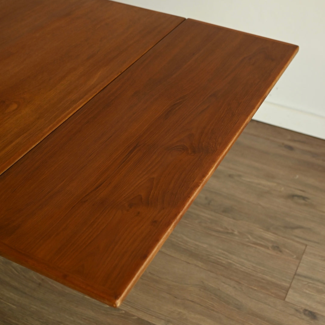 Parker Teak Nordic Square Extendable Dining Table