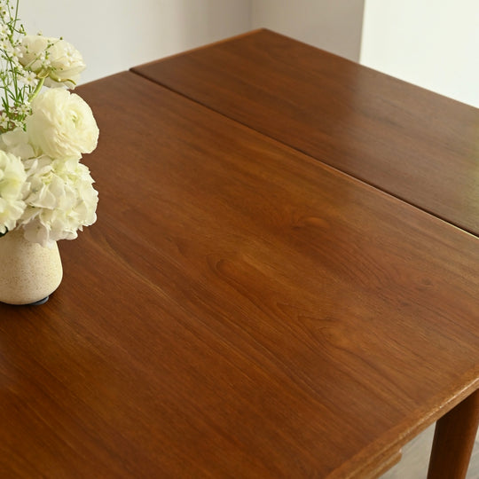 Parker Teak Nordic Square Extendable Dining Table