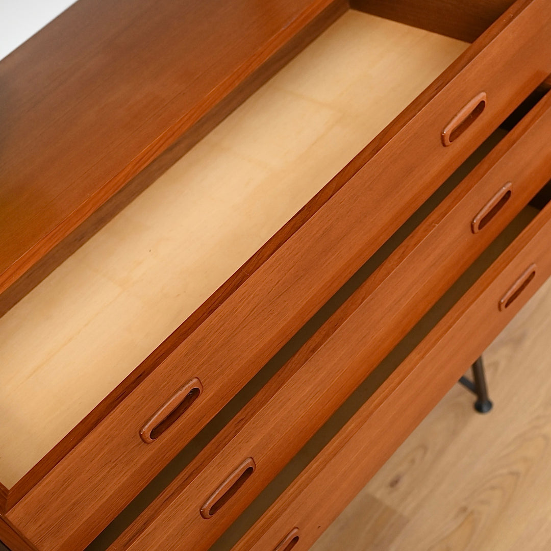 Ladderax Modular Teak Wall Unit Mid Century