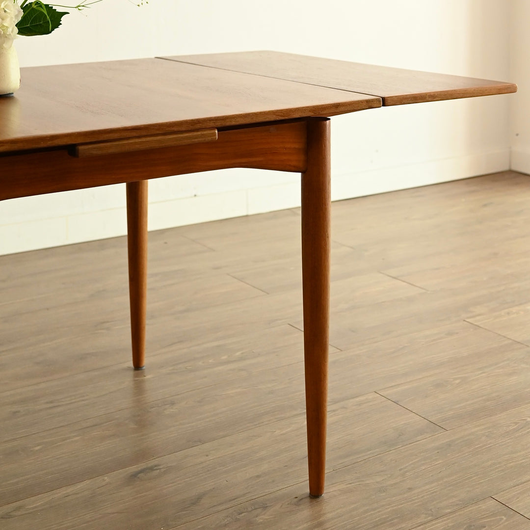 Parker Teak Nordic Square Extendable Dining Table