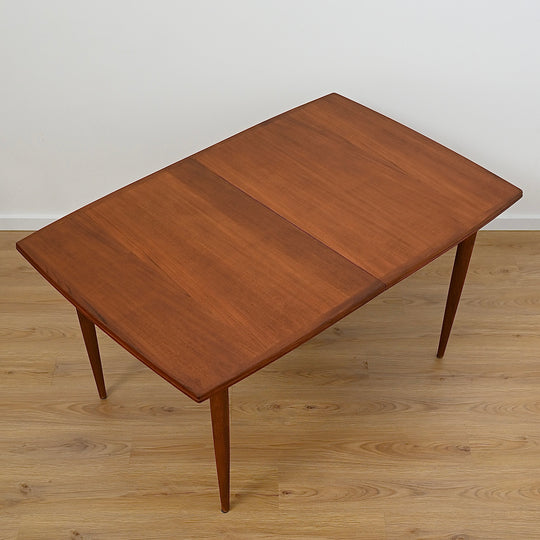 Parker Mid Century Teak Extendable Dining Table - Refinished