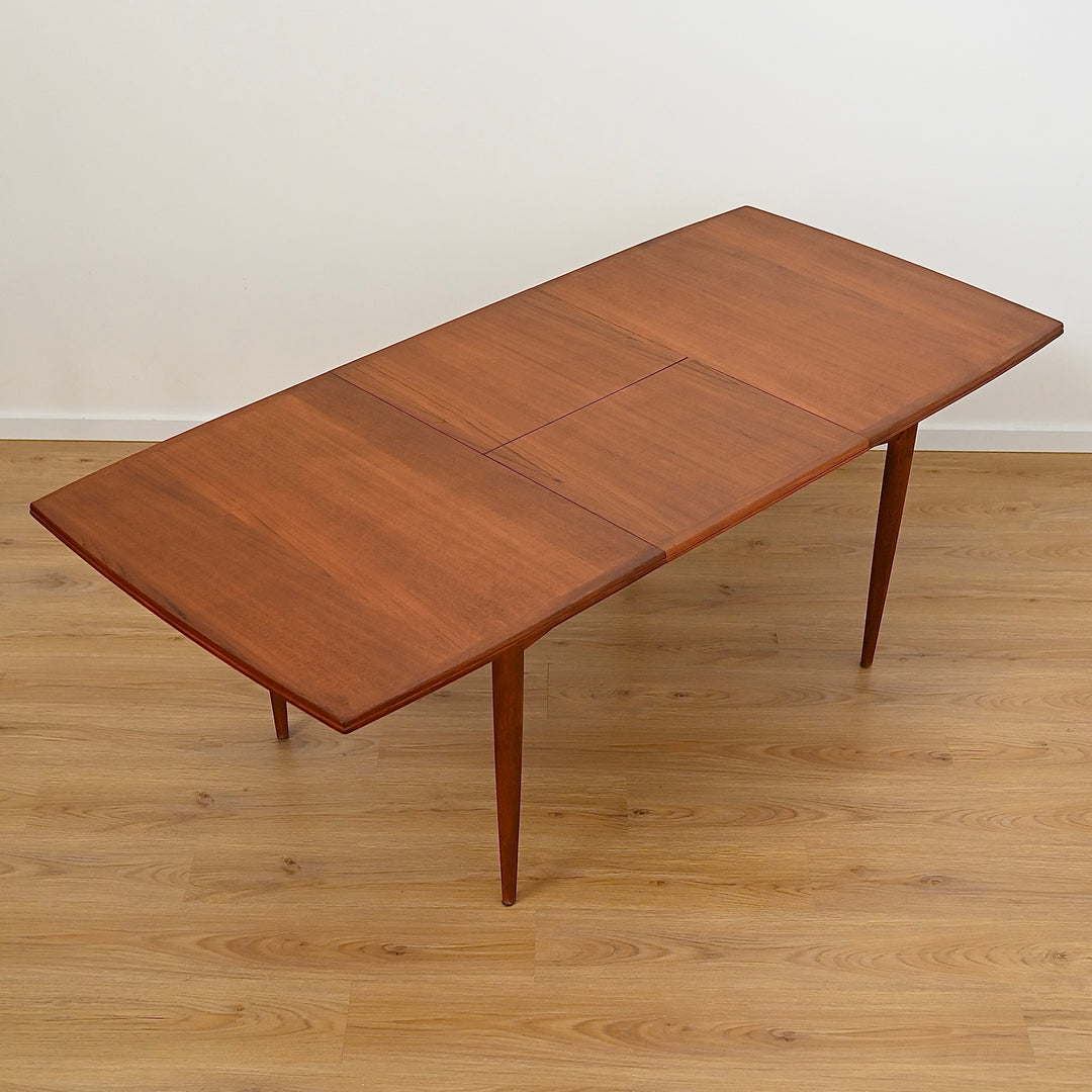 Parker Mid Century Teak Extendable Dining Table - Refinished