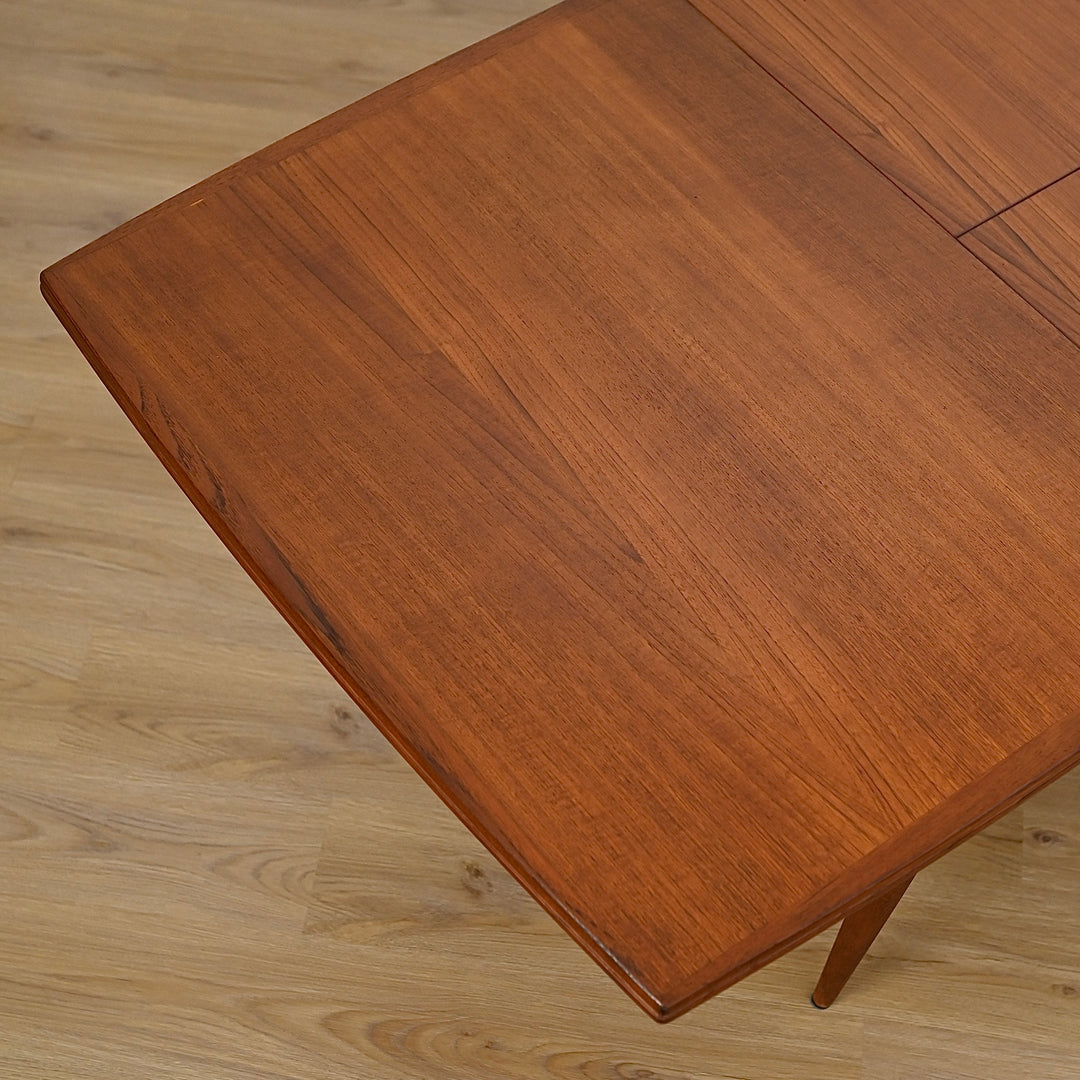 Parker Mid Century Teak Extendable Dining Table - Refinished