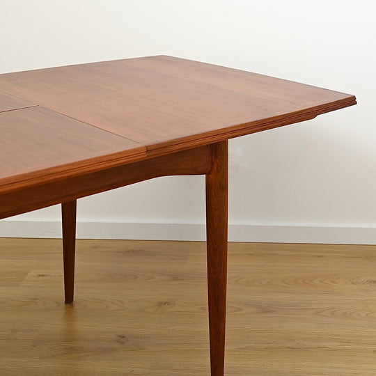 Parker Mid Century Teak Extendable Dining Table - Refinished