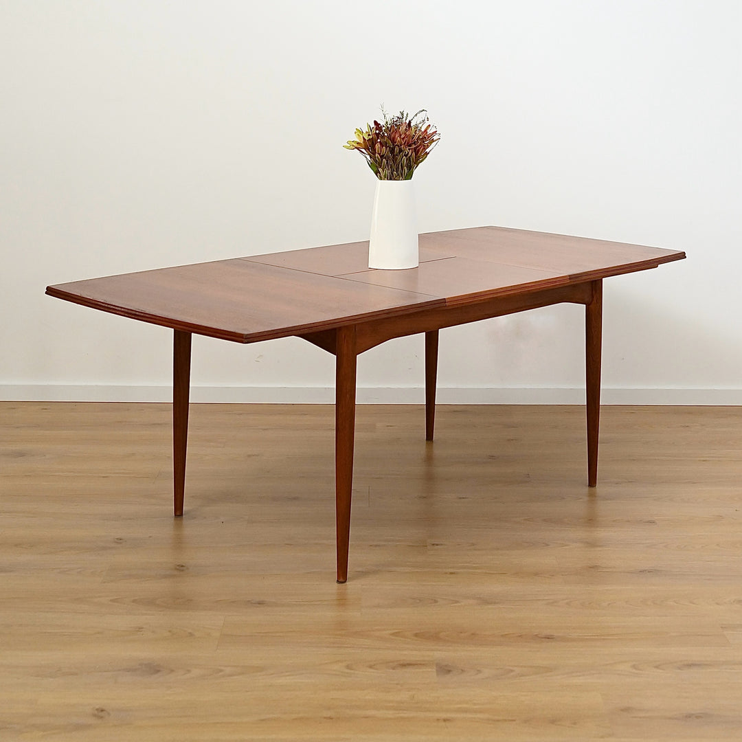 Parker Mid Century Teak Extendable Dining Table - Refinished