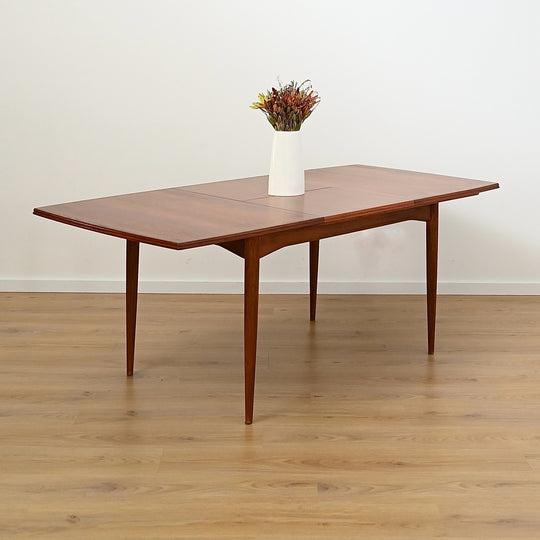 Parker Mid Century Teak Extendable Dining Table - Refinished