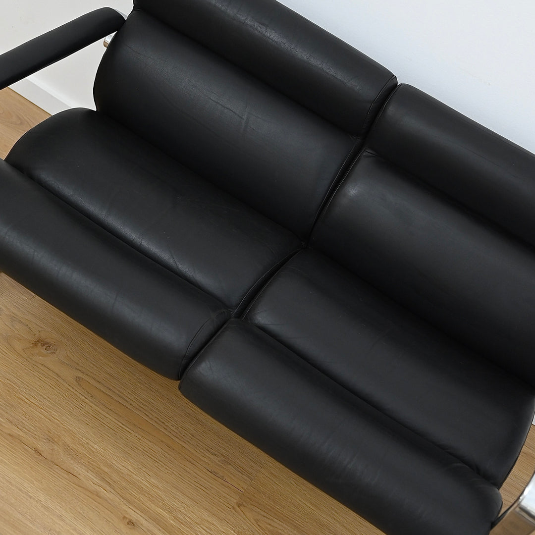 Silver Series Two Seater Lounge by Eero Aarnio, Framac Industries, 1965