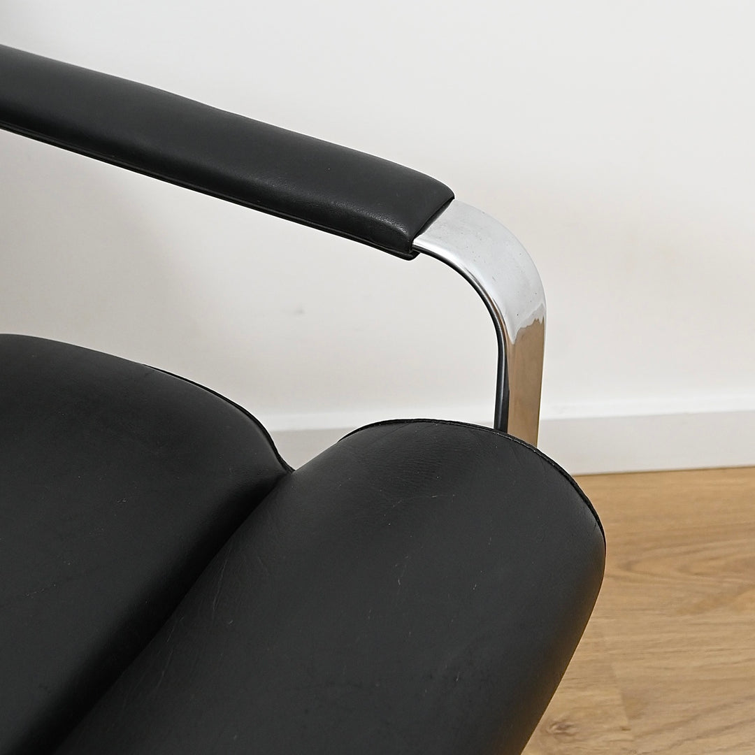 Silver Series Two Seater Lounge by Eero Aarnio, Framac Industries, 1965