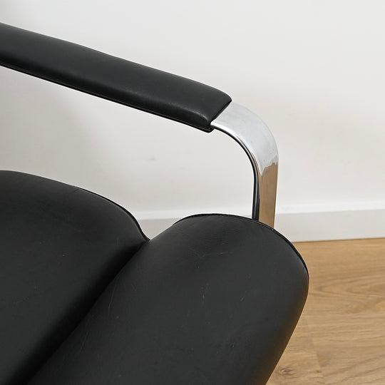 Silver Series Two Seater Lounge by Eero Aarnio, Framac Industries, 1965