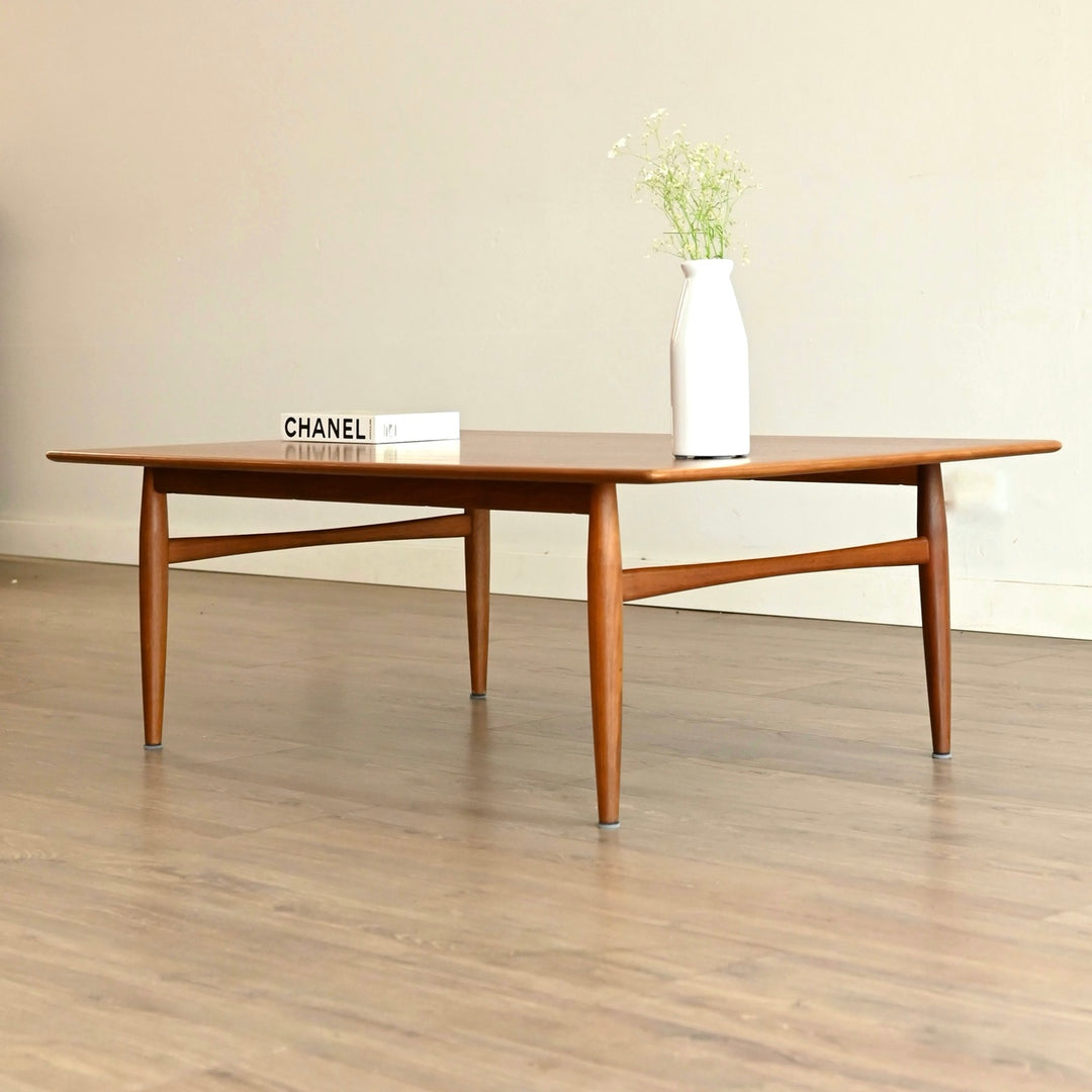 Parker Teak Mid Century Coffee Table