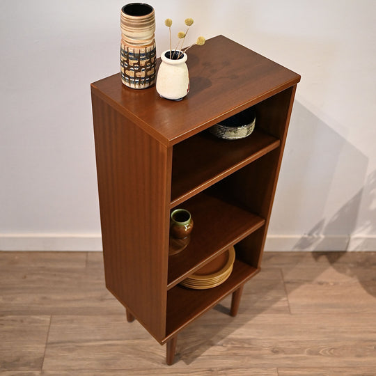 Mid Century Teak Bookshelf Bookcase by Noblett