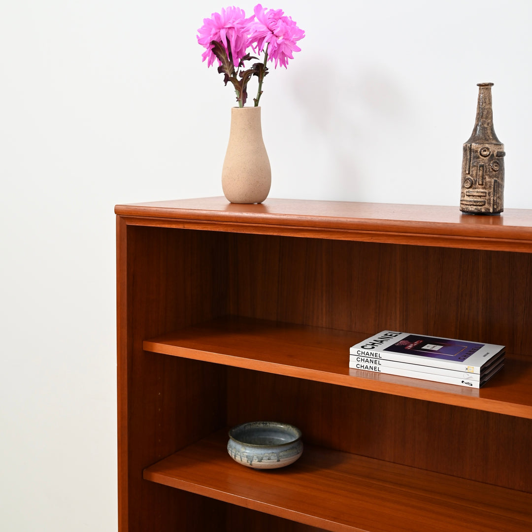 Mid Century Teak Bookshelf Bookcase Storage Shelving by Chiswell