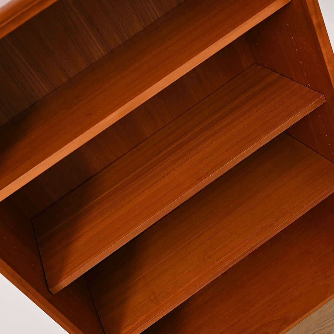 Mid Century Teak Bookshelf Bookcase Storage Shelving by Chiswell