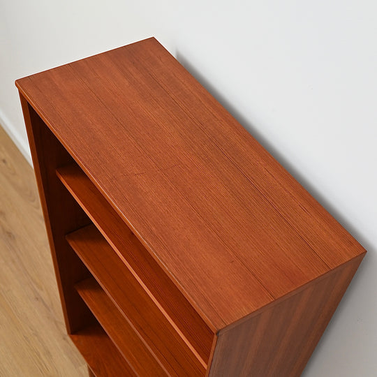 Mid Century Teak Bookshelf Bookcase Storage Shelving by Chiswell