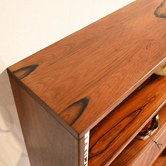 Mid Century Norwegian Rosewood Wall Unit by Nordås Industrier AS