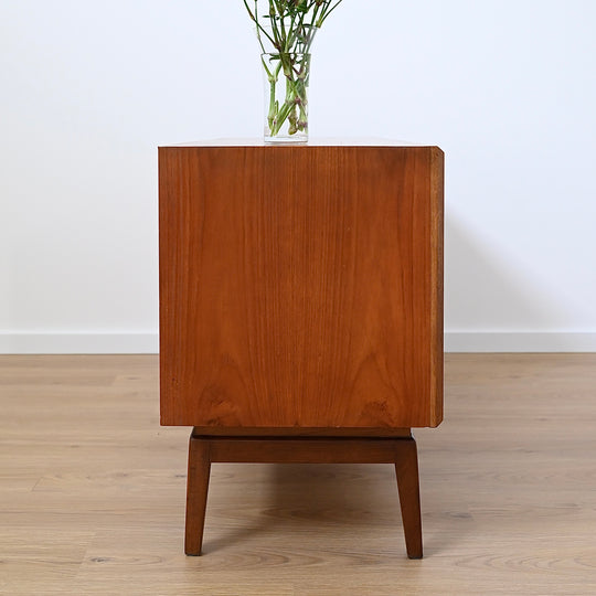 Mid Century Teak Dresser Drawers Low Boy Sideboard by Paul Mason