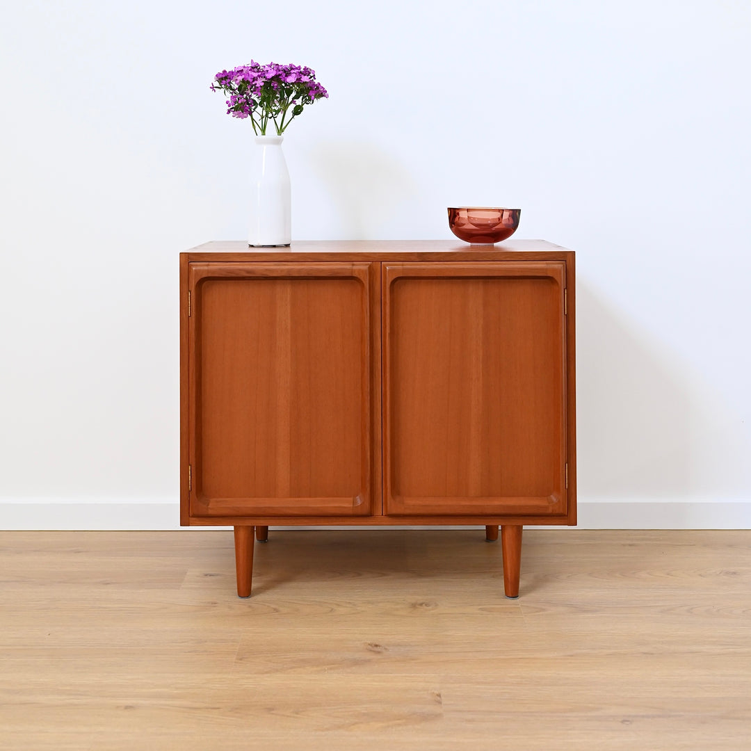Mid Century Teak Sideboard LP Record Cabinet by Chiswell