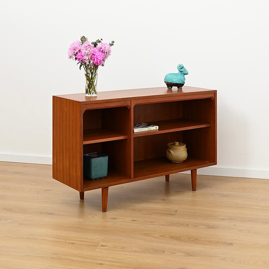 Mid Century Teak Sideboard LP Record Bookcase by Chiswell