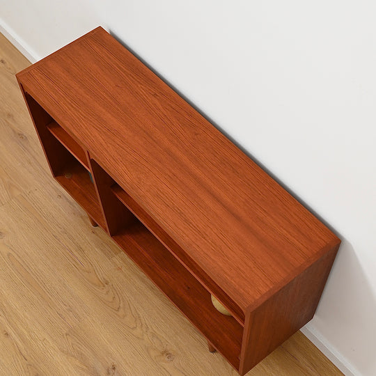 Mid Century Teak Sideboard LP Record Bookcase by Chiswell