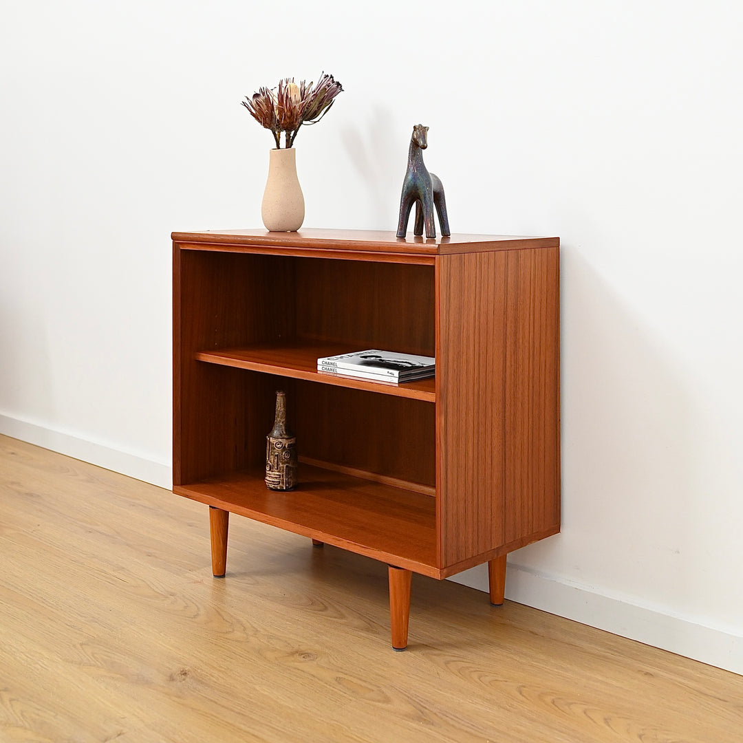 Mid Century Teak Sideboard LP Record Bookcase by Chiswell