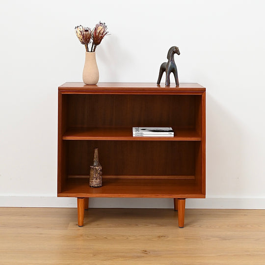 Mid Century Teak Sideboard LP Record Bookcase by Chiswell