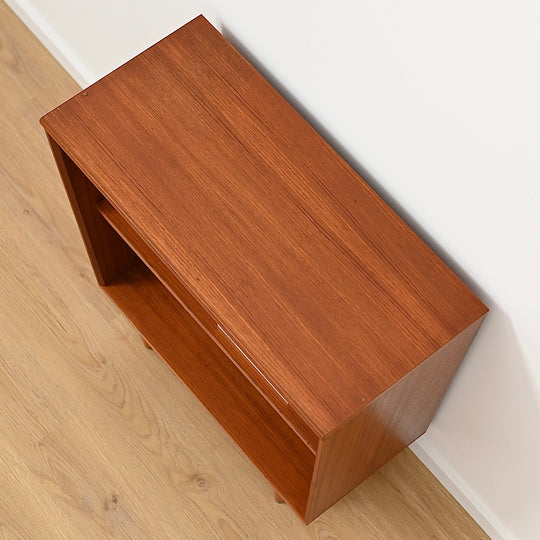 Mid Century Teak Sideboard LP Record Bookcase by Chiswell