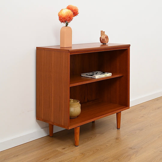 Mid Century Teak Sideboard LP Record Bookcase by Chiswell