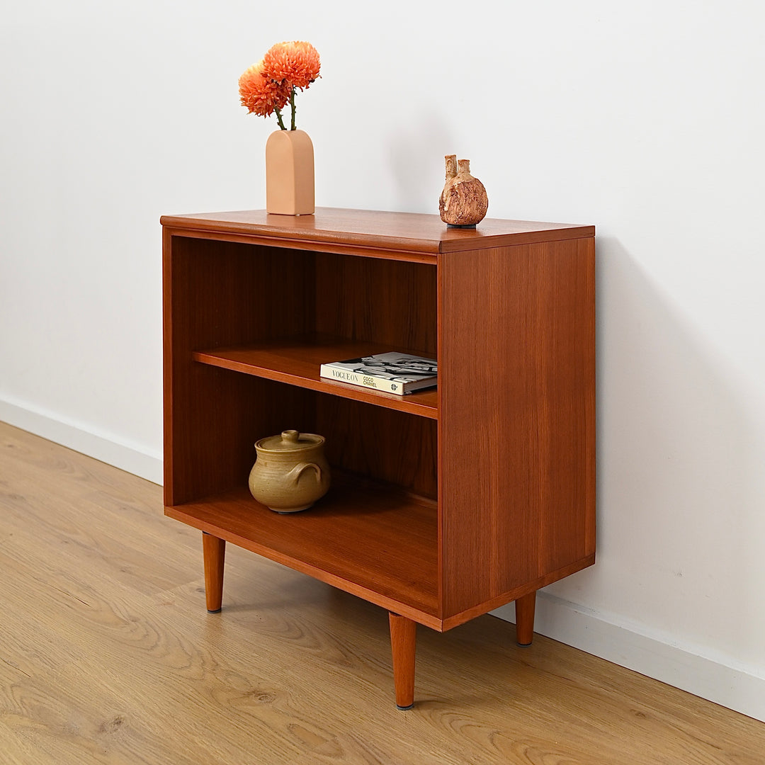 Mid Century Teak Sideboard LP Record Bookcase by Chiswell