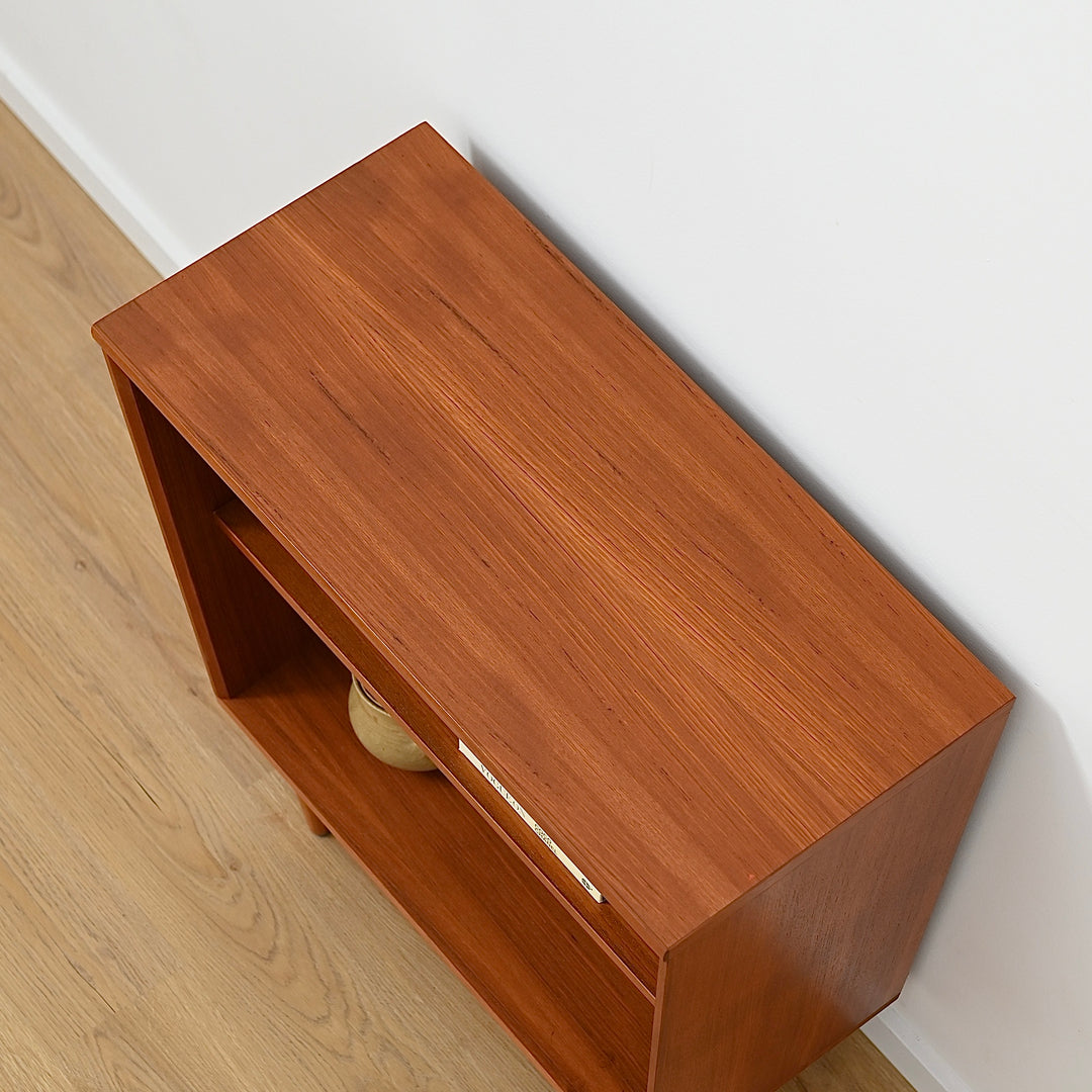 Mid Century Teak Sideboard LP Record Bookcase by Chiswell