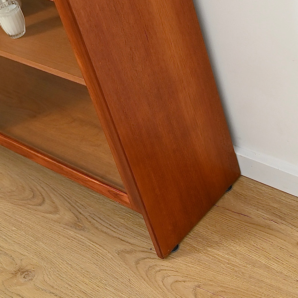 Parker Teak Wall Unit Display Cabinet Hutch