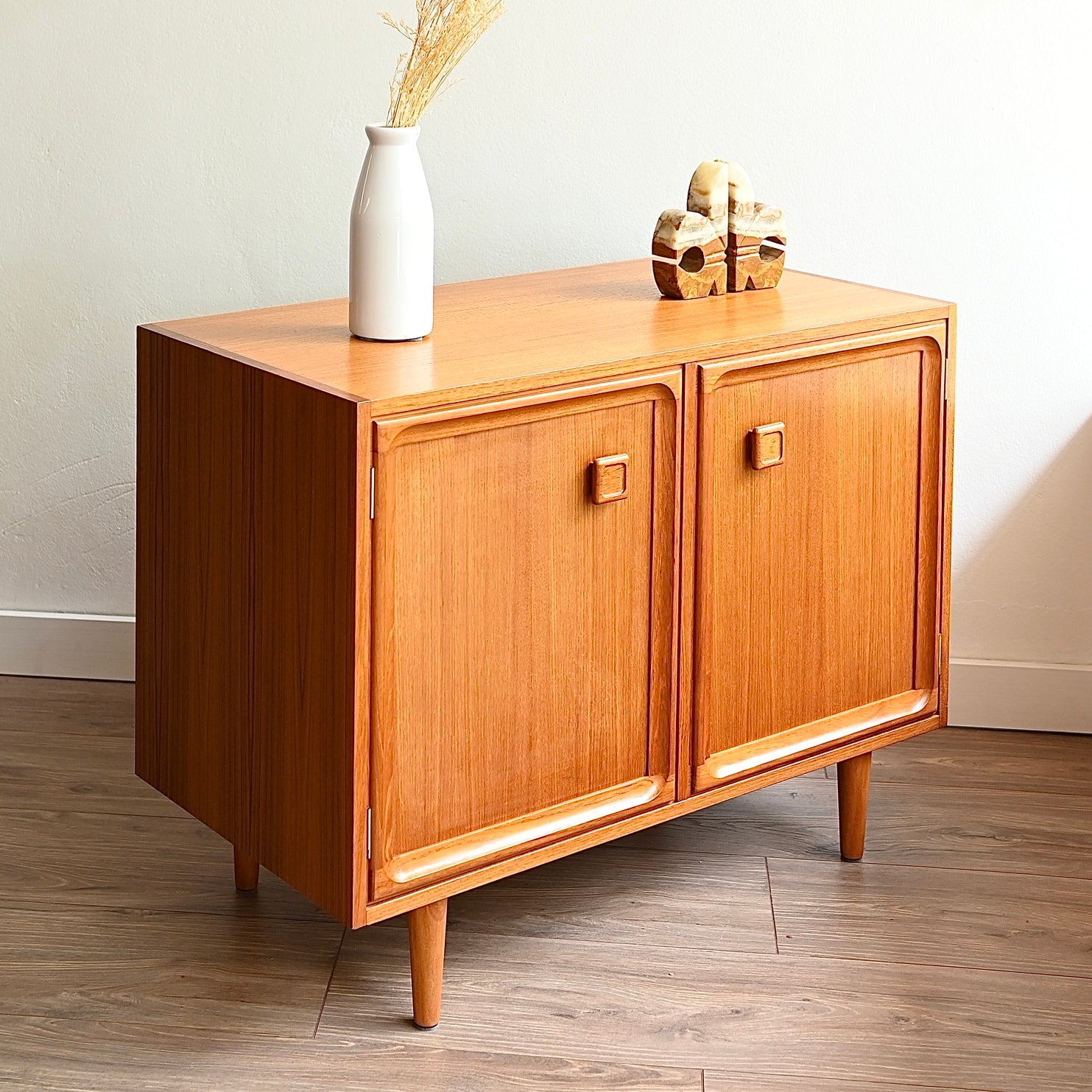 Parker Teak Mid Century Sideboard LP Record Cabinet
