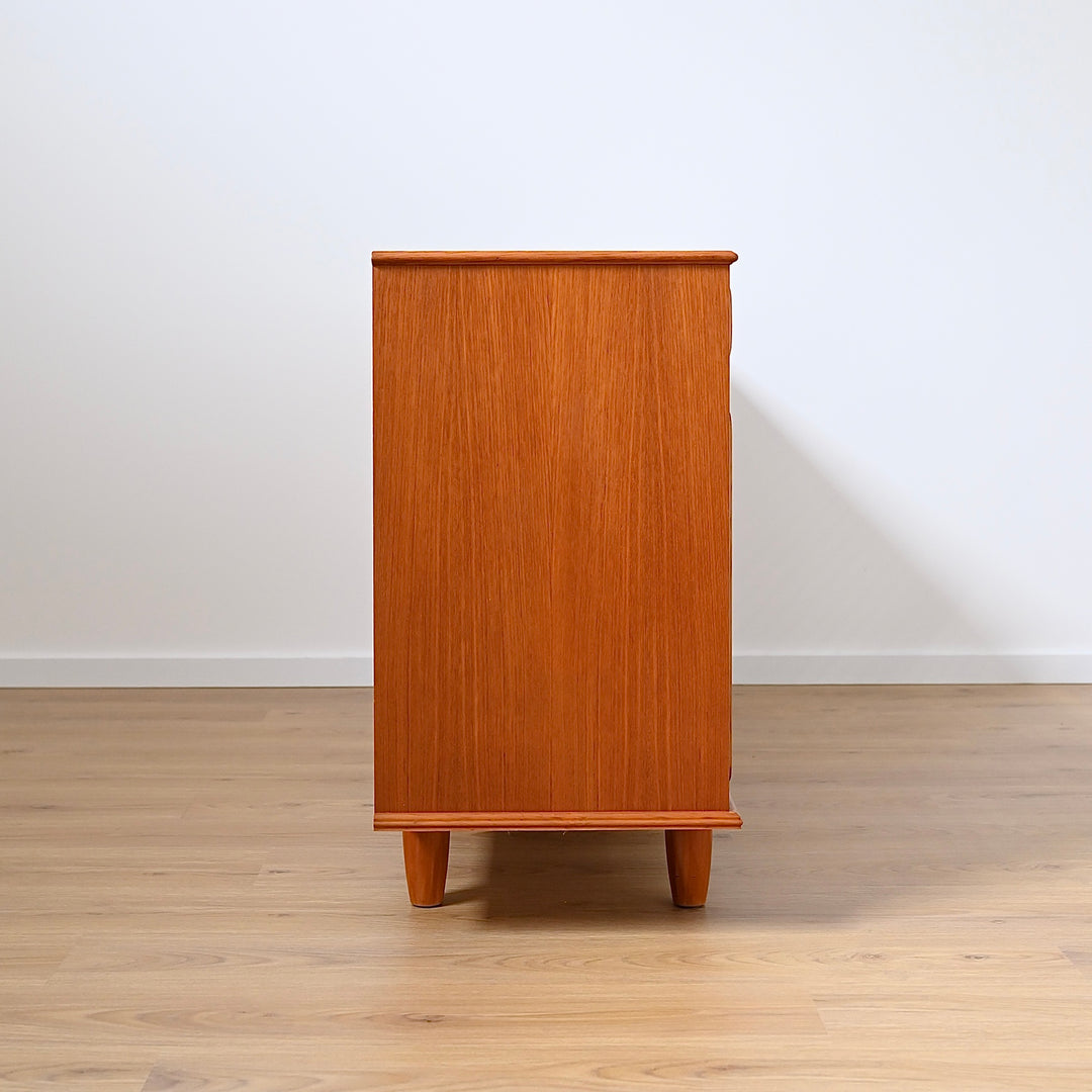 Mid Century Teak Sideboard Buffet by Noblett