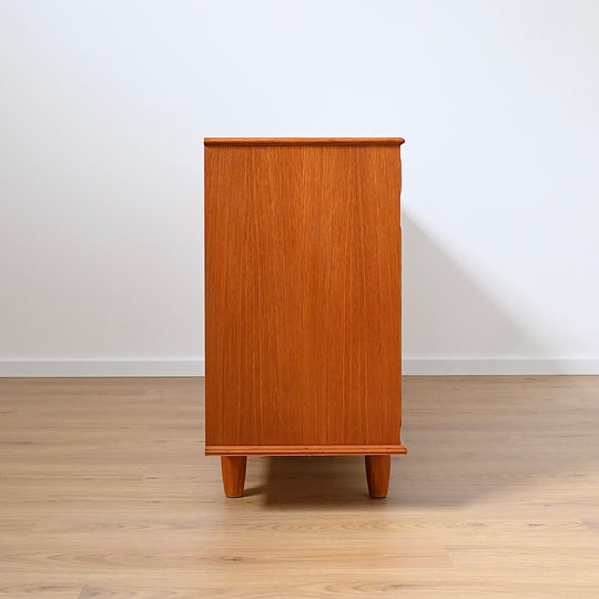 Mid Century Teak Sideboard Buffet by Noblett