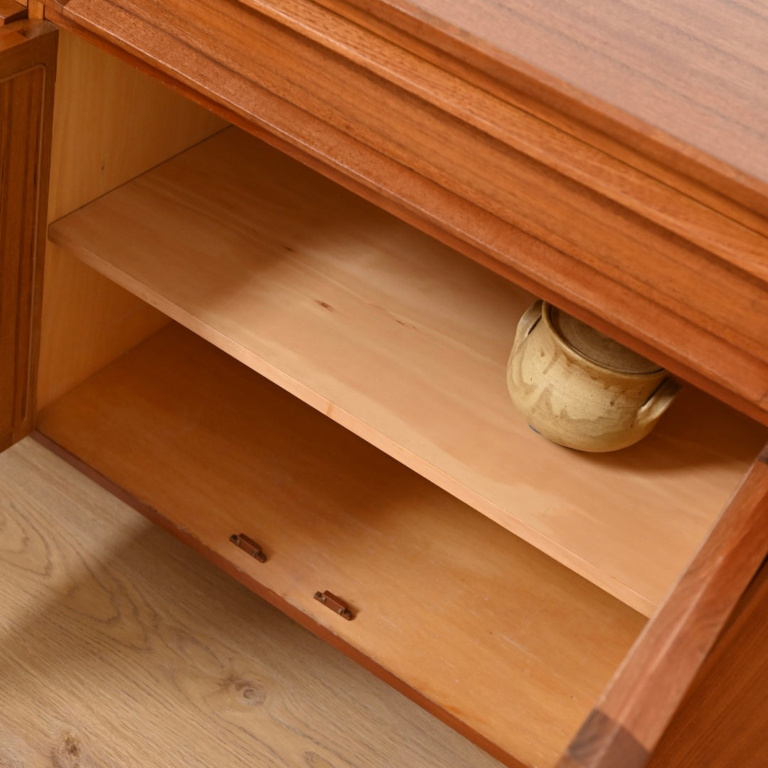 Mid Century Teak Sideboard Buffet by Chiswell