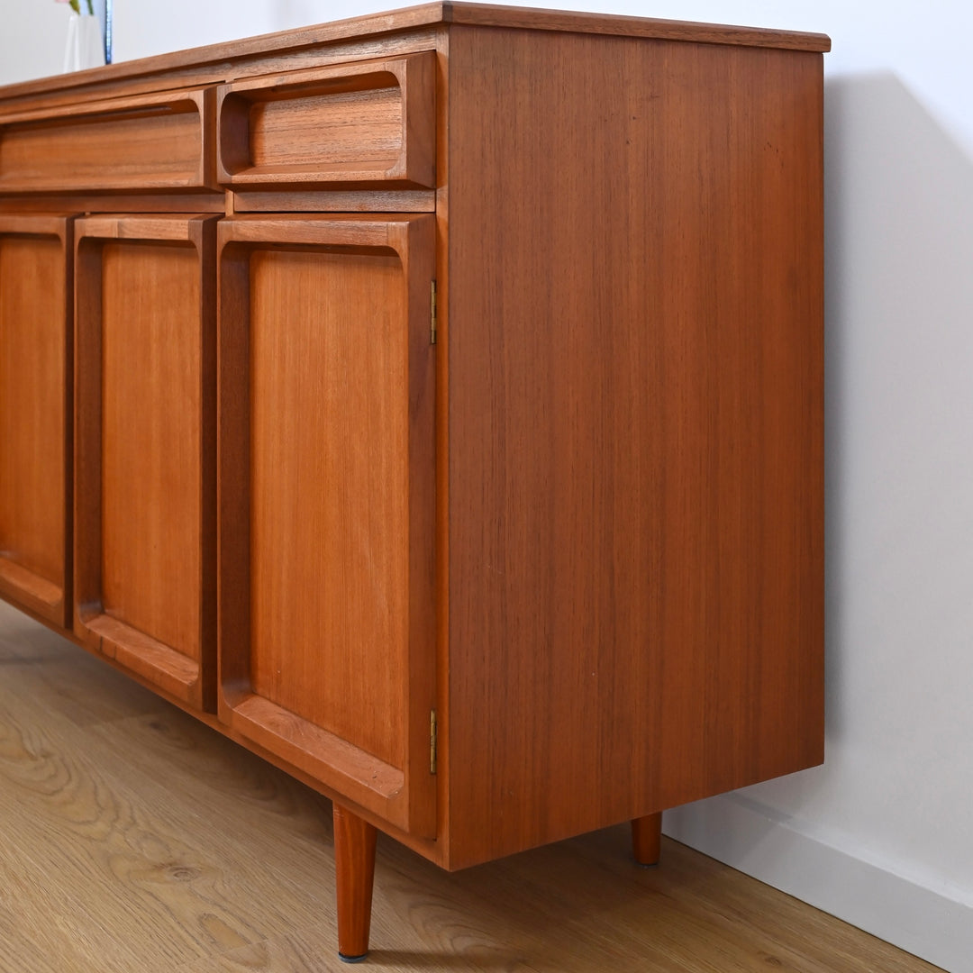 Mid Century Teak Sideboard Buffet by Chiswell