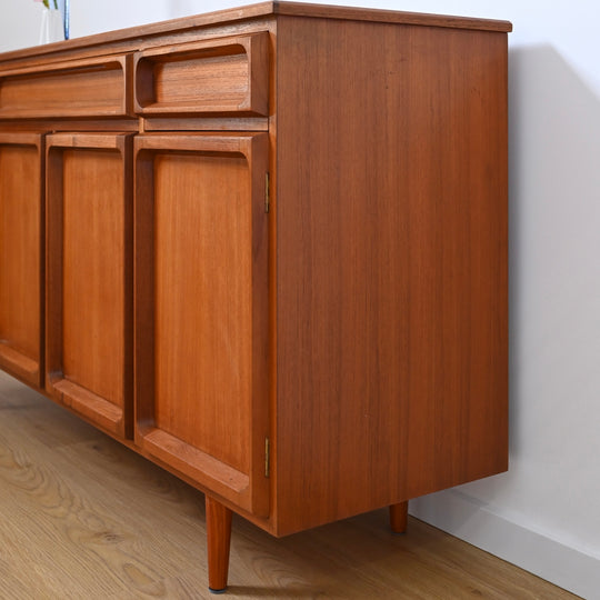 Mid Century Teak Sideboard Buffet by Chiswell