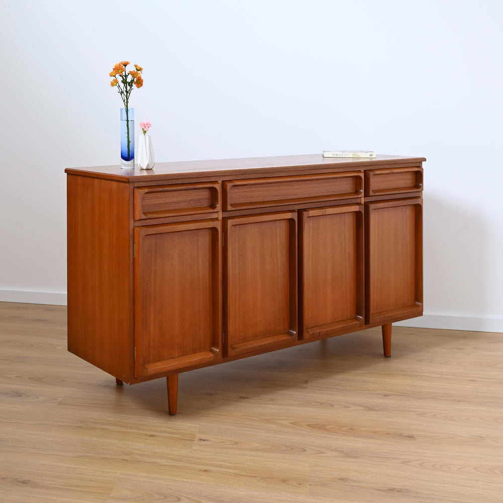 Mid Century Teak Sideboard Buffet by Chiswell