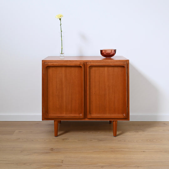 Mid Century Teak Sideboard LP Record Cabinet by Chiswell