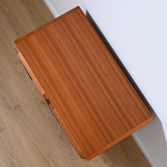 Mid Century Teak Sideboard LP Record Cabinet by Chiswell