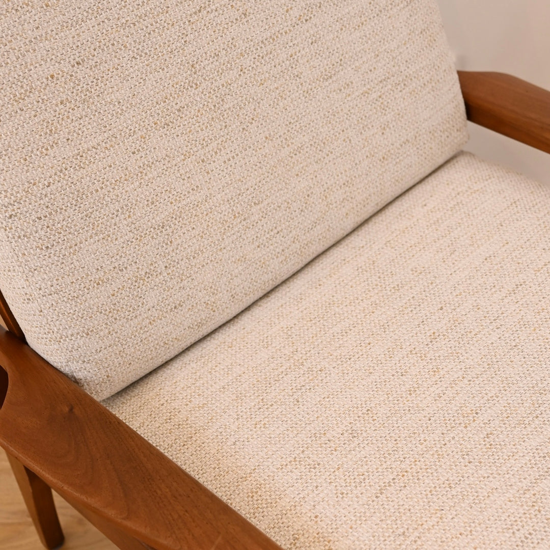 Mid Century Occasional high back Armchair by Fler