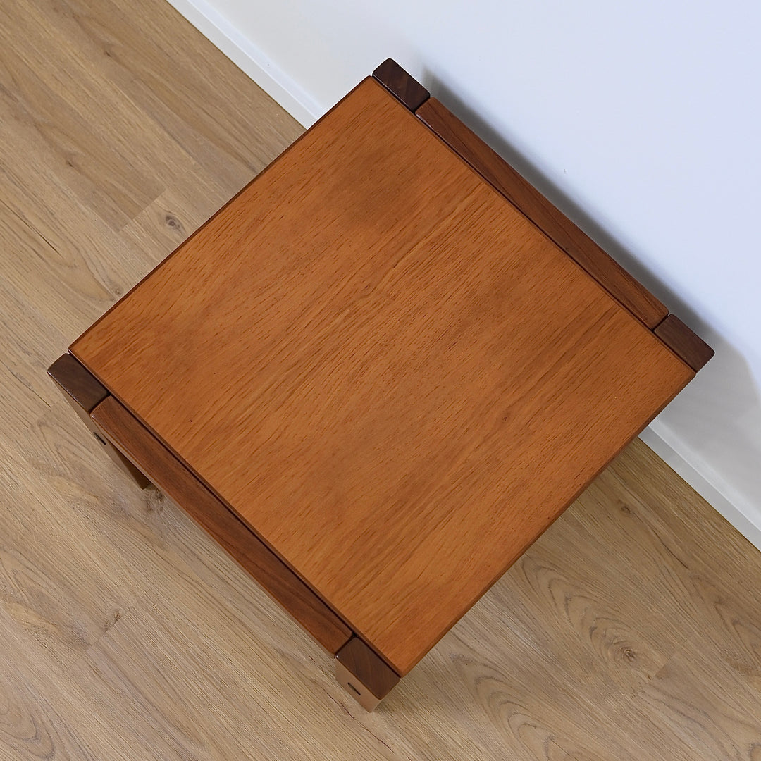 Pair of Teak Coffee Table and Lamp Table by Danish De Luxe