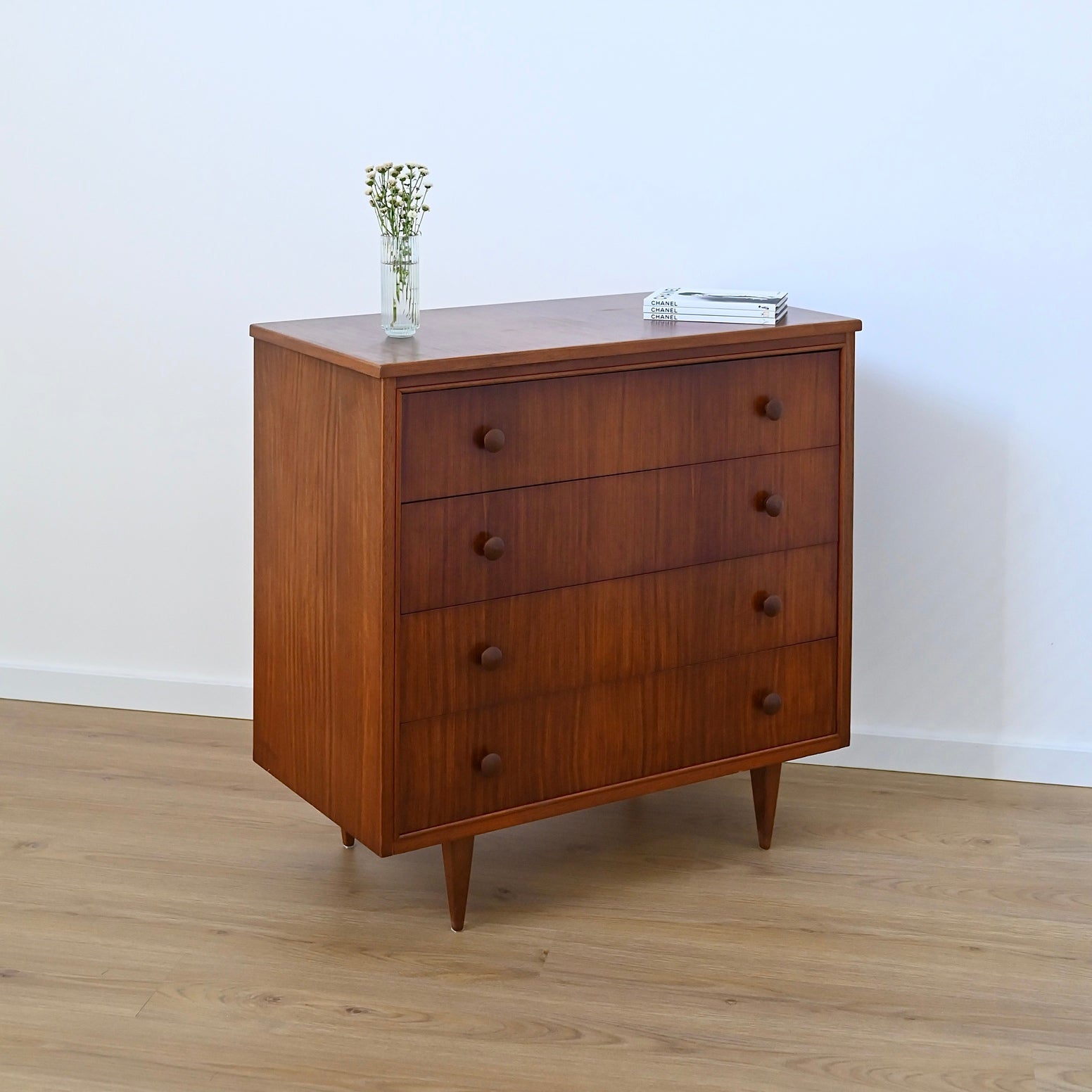 Teak Mid Century Dresser Drawers
