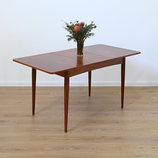 Mid Century Teak Extendable Dining Table