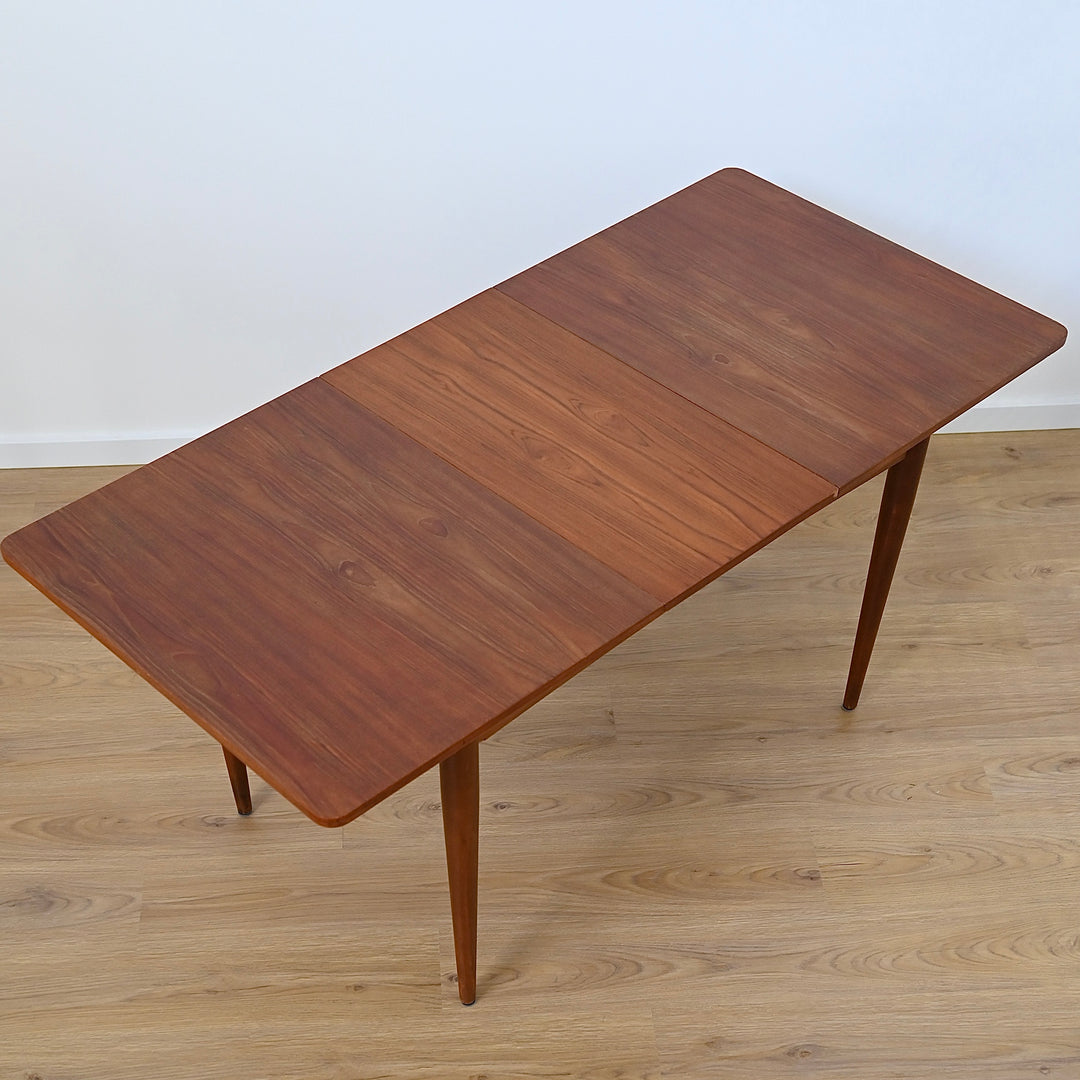 Mid Century Teak Extendable Dining Table