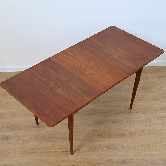 Mid Century Teak Extendable Dining Table