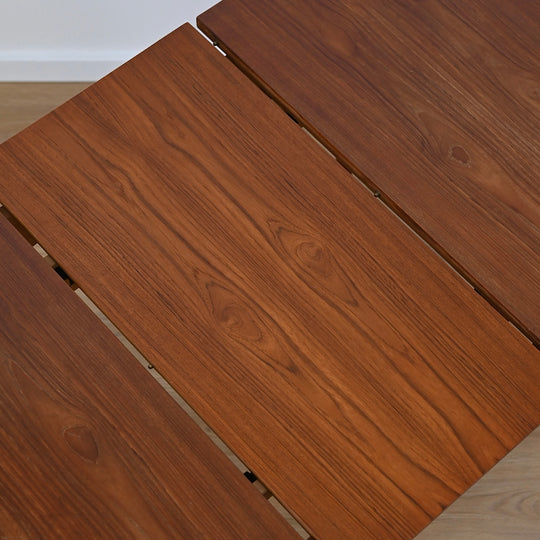 Mid Century Teak Extendable Dining Table