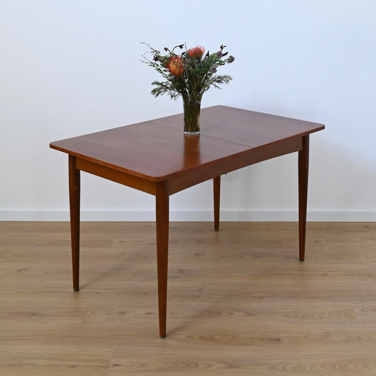Mid Century Teak Extendable Dining Table