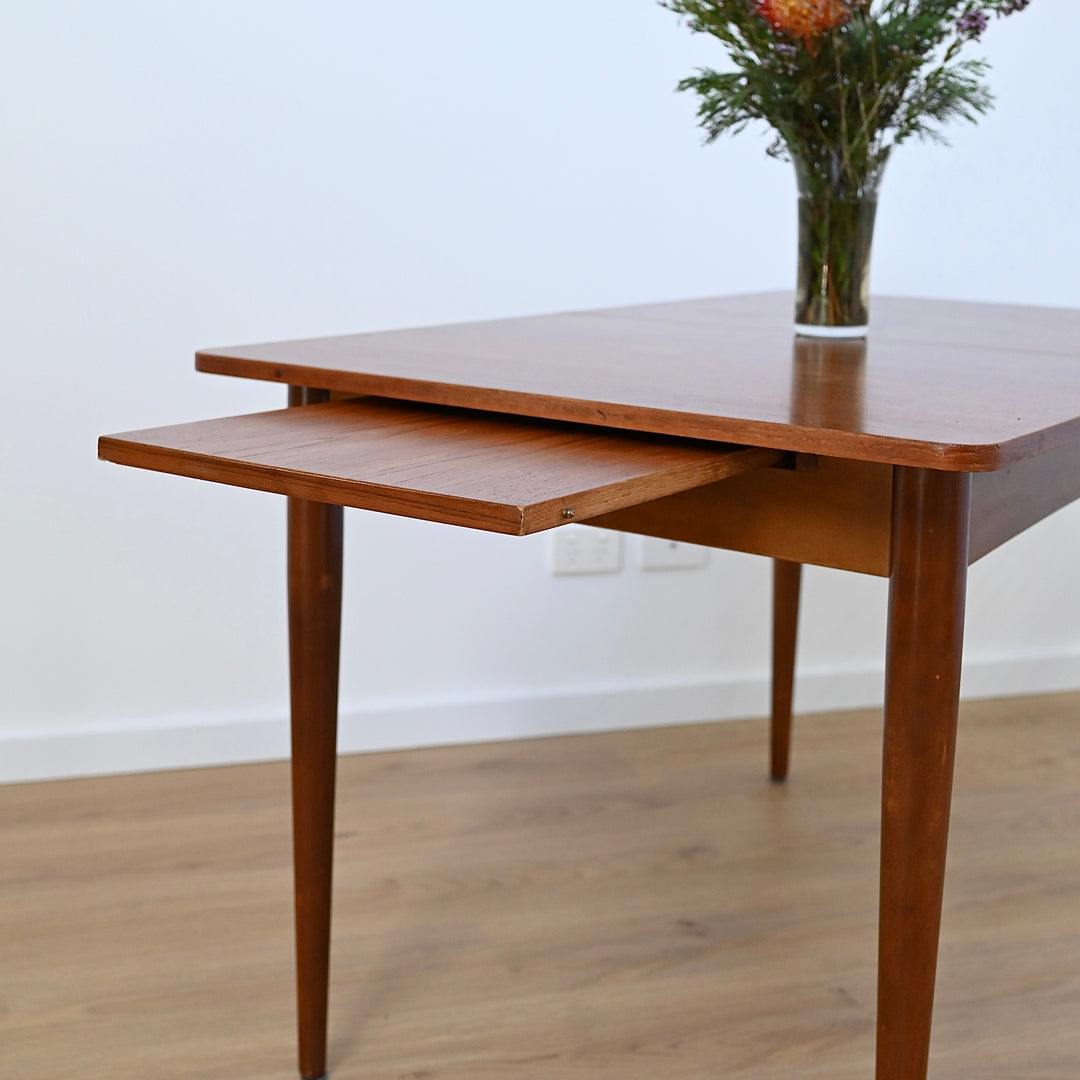 Mid Century Teak Extendable Dining Table