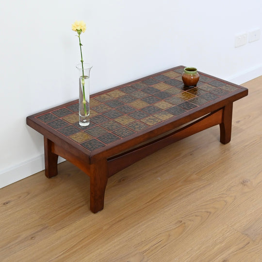 Mid Century Retro Tiled Coffee Table