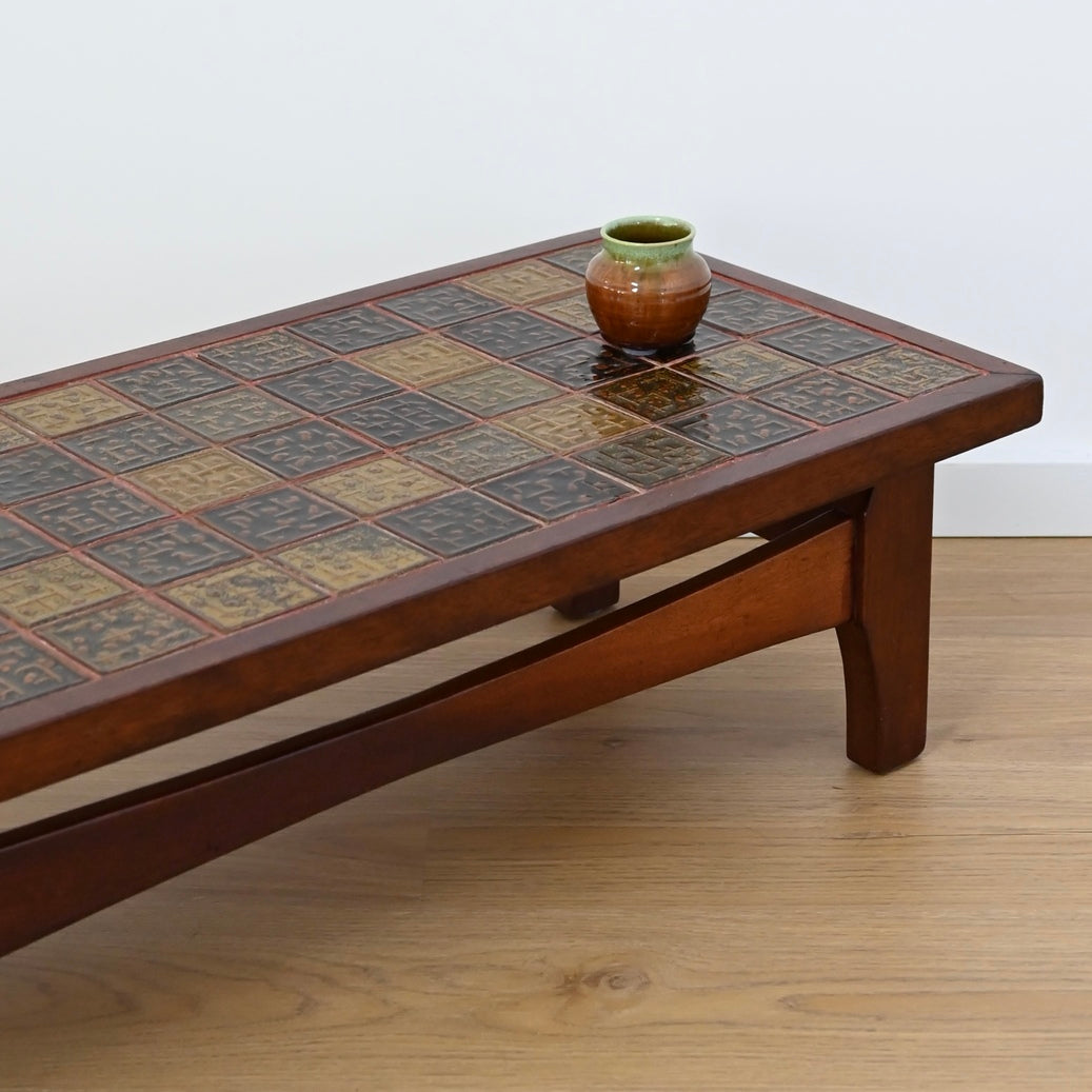 Mid Century Retro Tiled Coffee Table